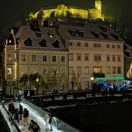 Riverbank In Centre! Ljubljana